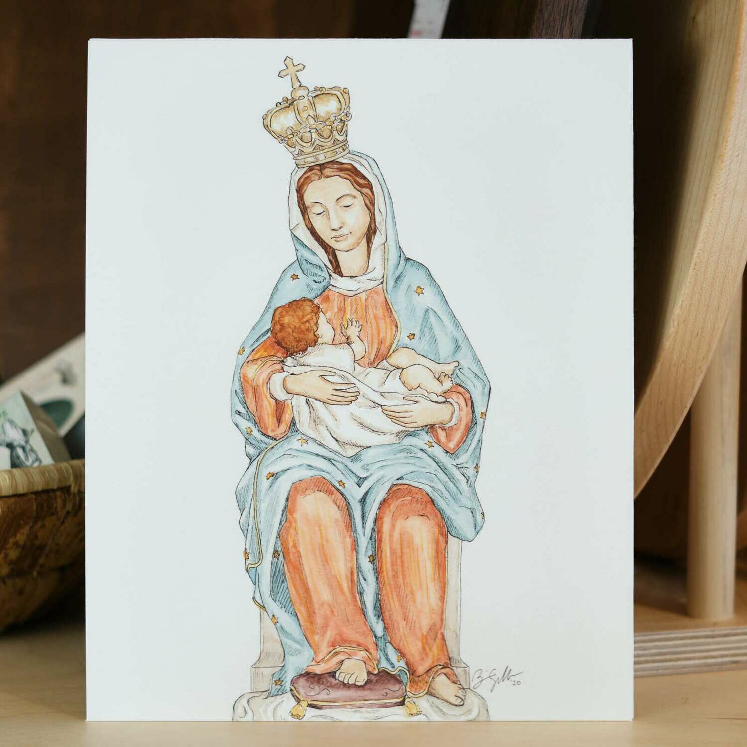 Our Lady of La Leche Prints BS