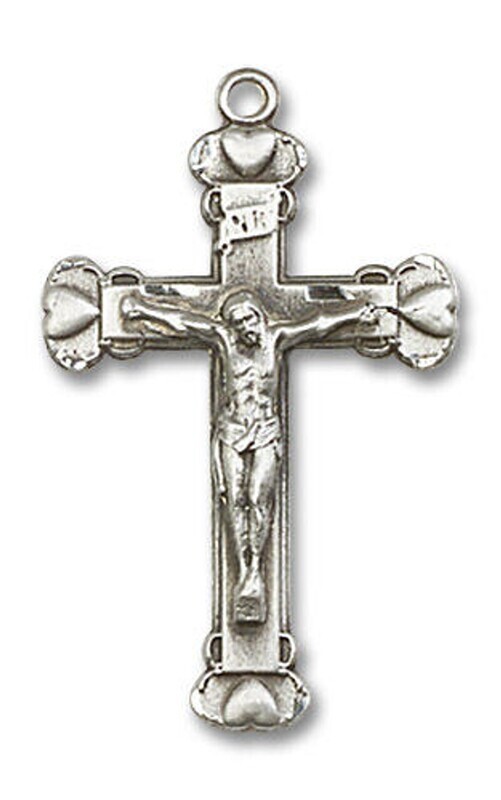 Bliss 0620SS/20S Crucifix with Hearts 