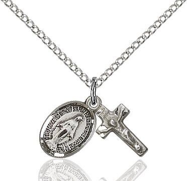 Bliss 0702MSETS Miraculous Medal and Crucifix