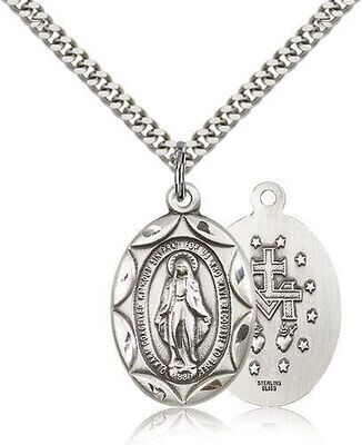 Bliss 0801MSS/24S Miraculous Medal