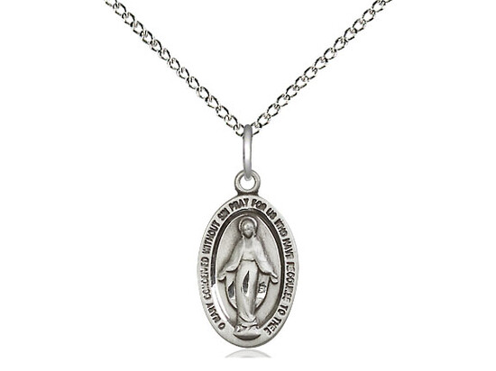 Bliss 4122MSS/18S Miraculous Medal 