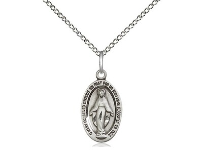 Bliss 4122MSS/18S Miraculous Medal 
