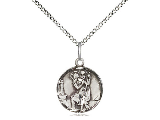 Bliss 0601CSS/18S St Christopher Medal