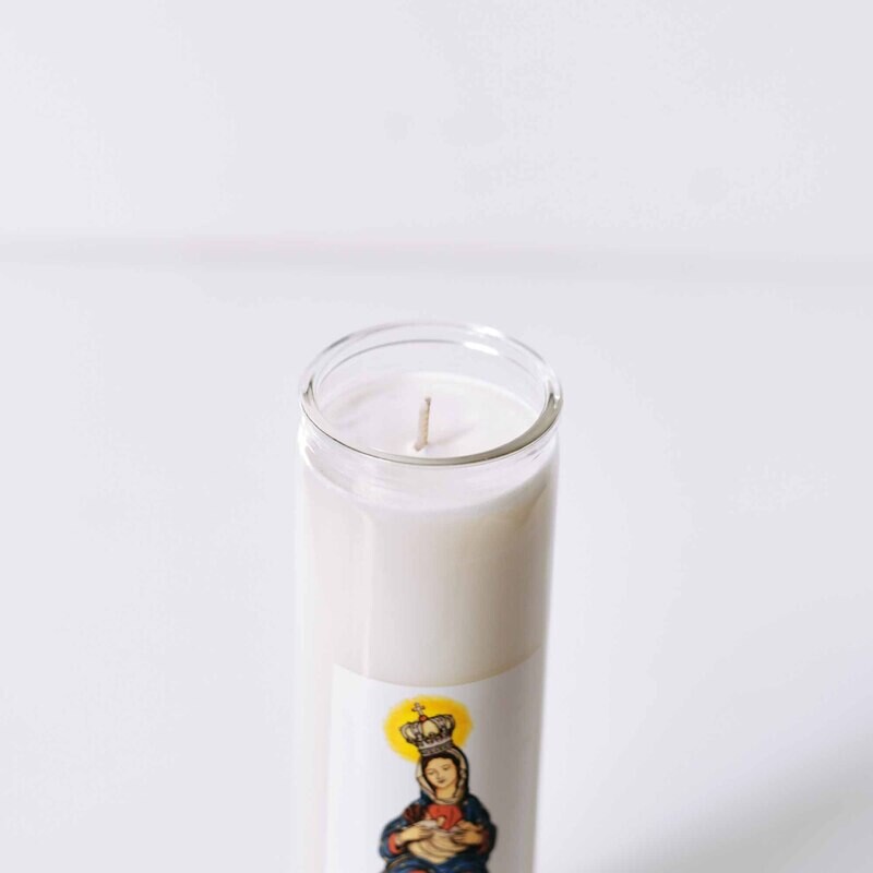 Our Lady of La Leche Candle