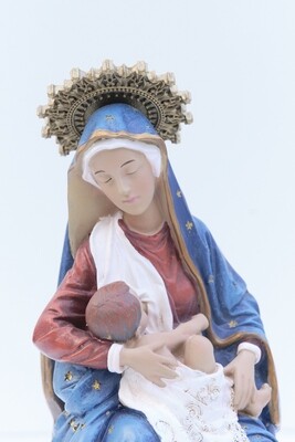 TBM 8" Our Lady of La Leche Statue 