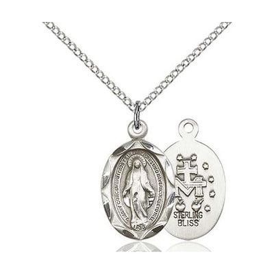 Bliss 0612MSS/18S Miraculous Medal