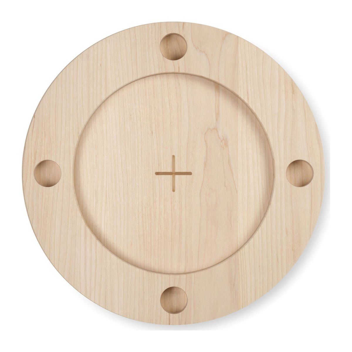 Blessed Boards Advent Wreath - Maple/flat
