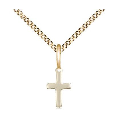 Bliss 1006GF/18G Gold Cross Tiny