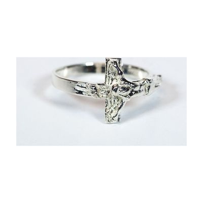 Bliss 0516SS6 Crucifix Ring Size 6