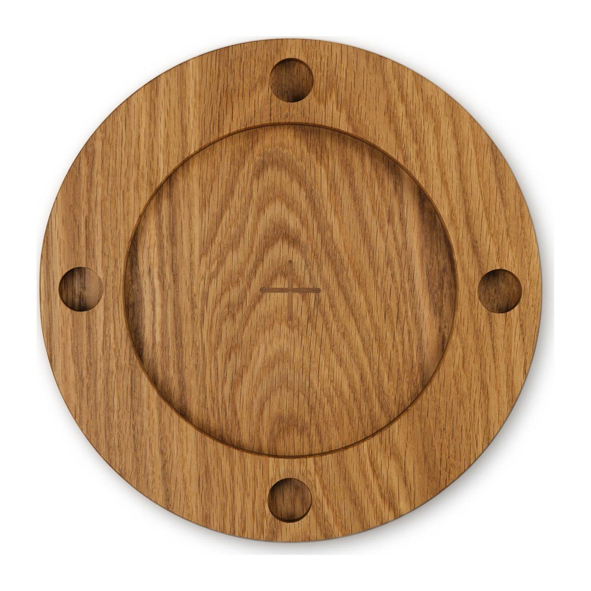 Blessed Boards Advent Wreath - Oak/flat