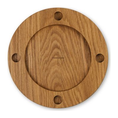 Blessed Boards Advent Wreath - Oak/flat