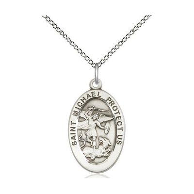 St Christopher Medal on 20" Chain