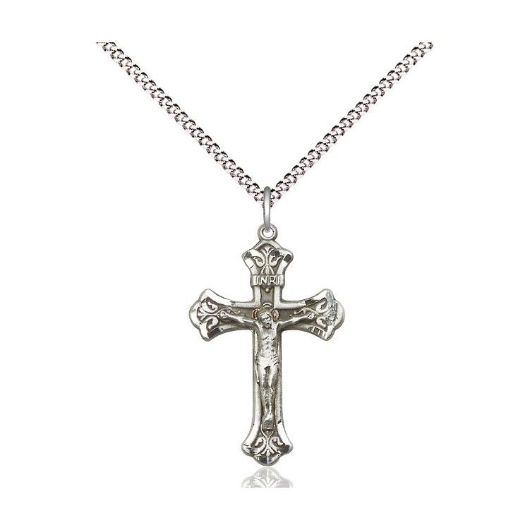 Bliss 0622SS/18S Engraved Crucifix