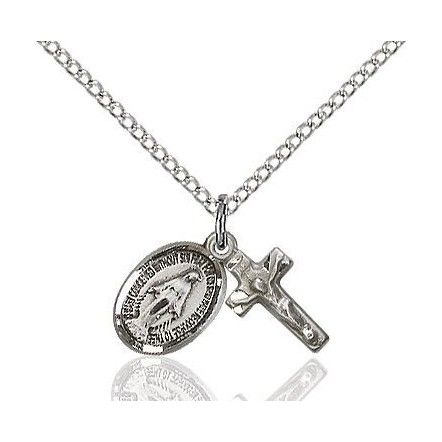 Bliss 0702MSETS Miraculous Medal and Crucifix