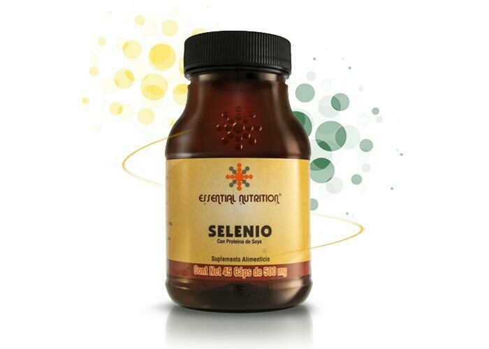 Selenio 45 Cápsulas de 500 mg