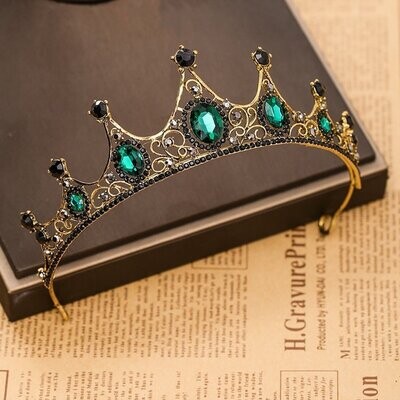 Tiara Emerald Crown