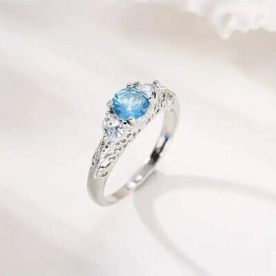 Vintage Ring Something Blue