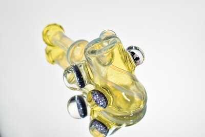 Oats Glass- CFL Hammer w/ Crushed Opal #1