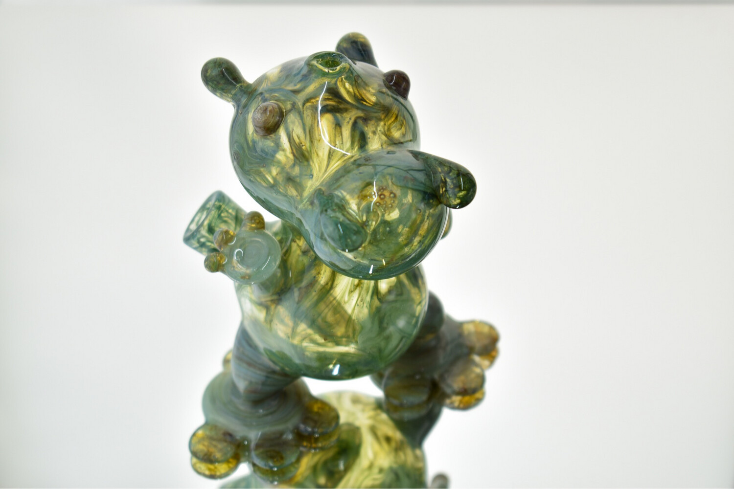Anodyne Glass Hippo 