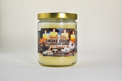 Smoke Odor Candle Vanilla Glitz