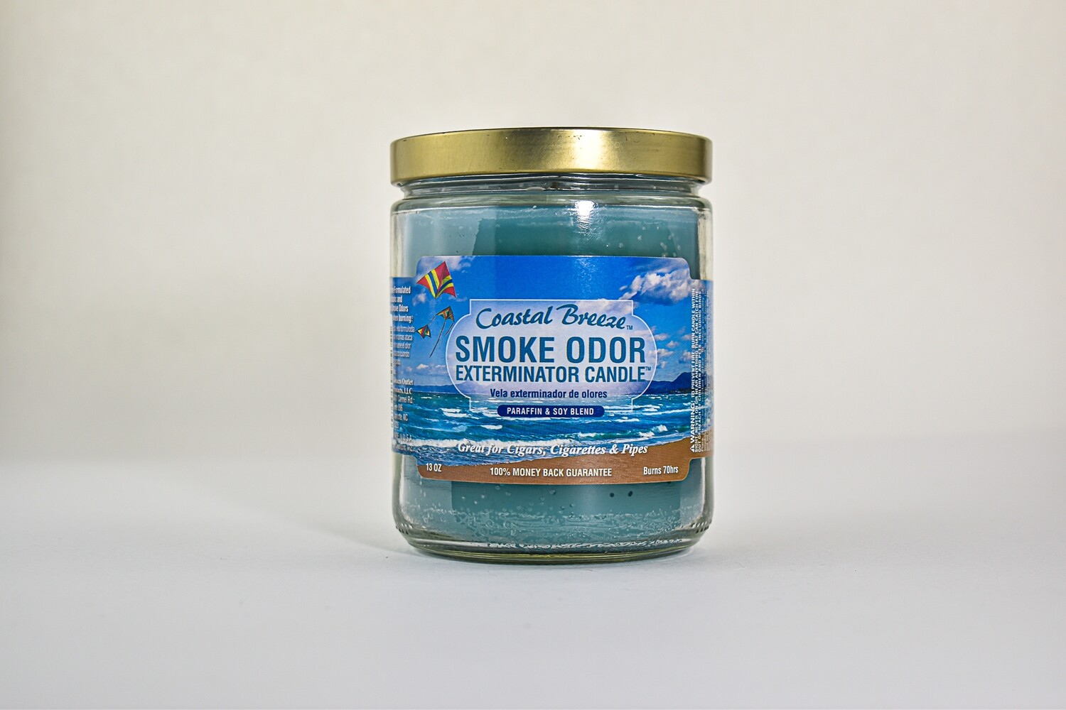 Smoke Odor Candle Coastal Breeze