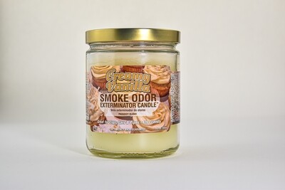 Smoke Odor Candle Creamy Vaniila