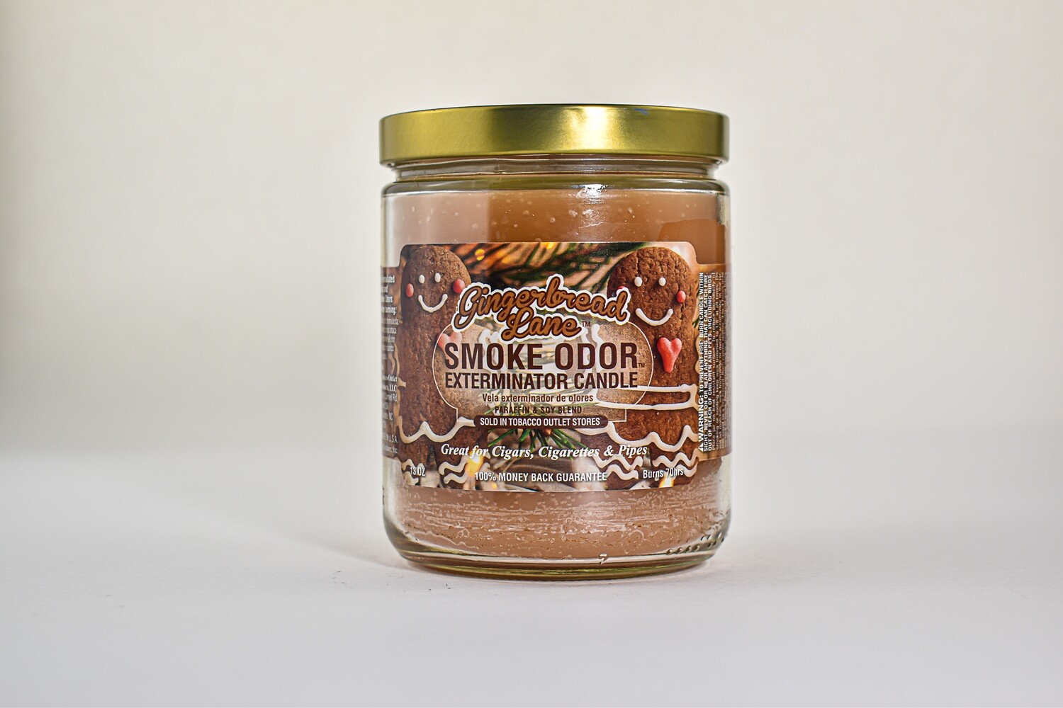 Smoke Odor Candle Gingerbread Lane