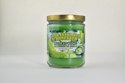 Smoke Odor Candle Cool Cucumber & Honeydew