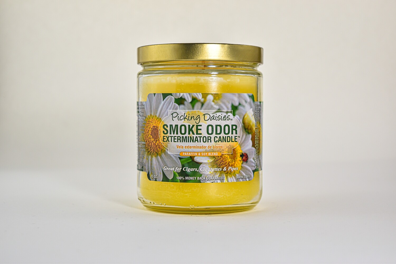 Smoke Odor Candle Picking Daisies