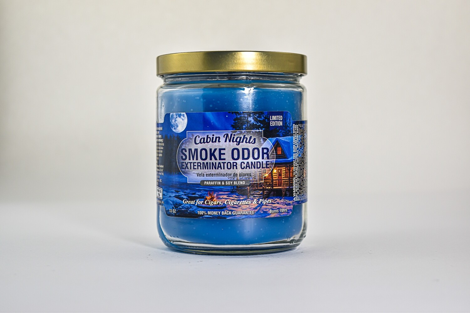 Smoke Odor Candle Cabin NIghts