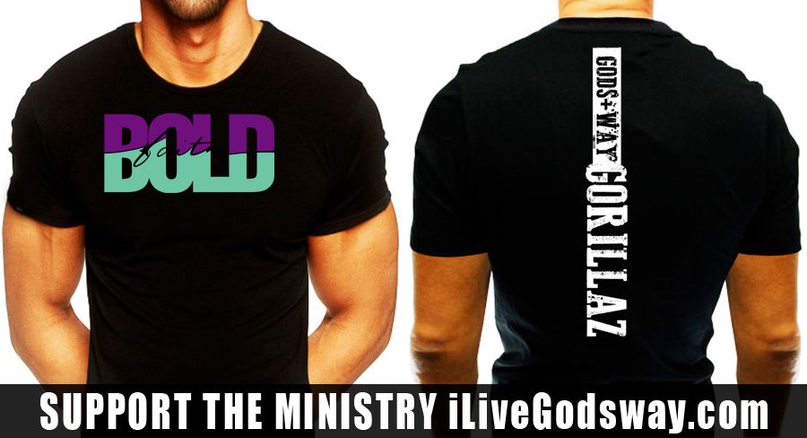 BOLD FAITH - Purple &amp; Teal