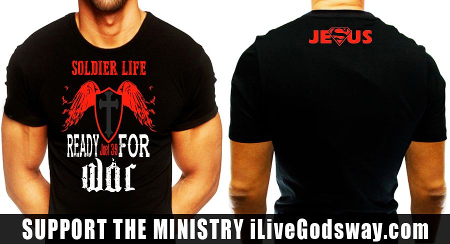 SOLDIER LIFE - Red &amp; White Ink