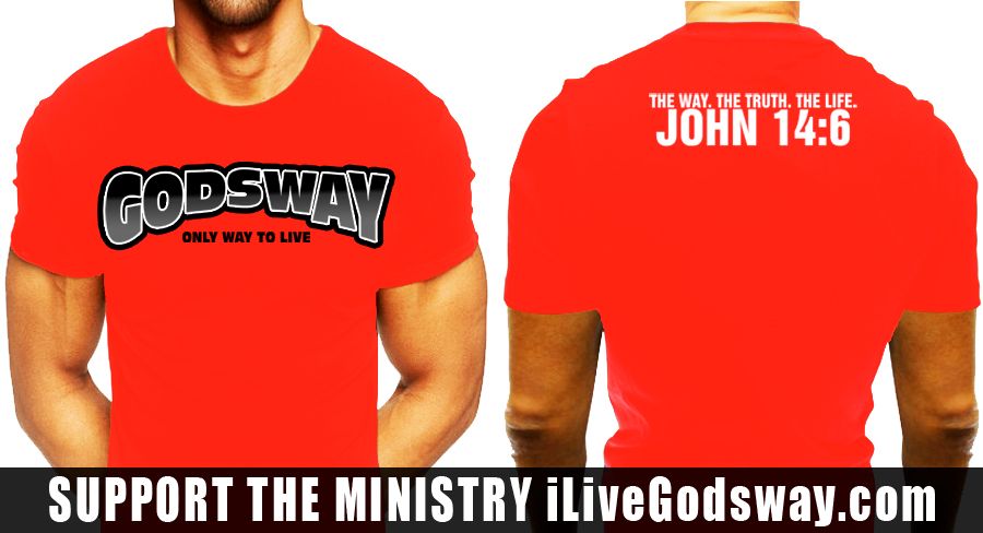 GODSWAY ONLY WAY - Black &amp; Grey Ink