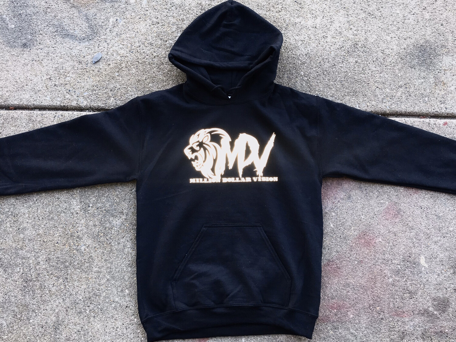 MDV “Reflective” Hoodie (Black)