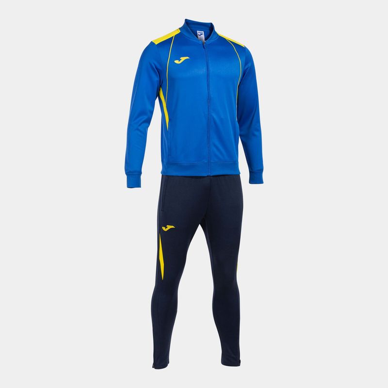 Survêtement homme bleu roi / jaune Survêtement homme bleu roi / jaune
