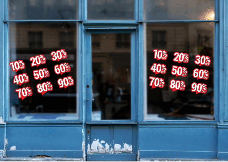 Percentuali di sconto