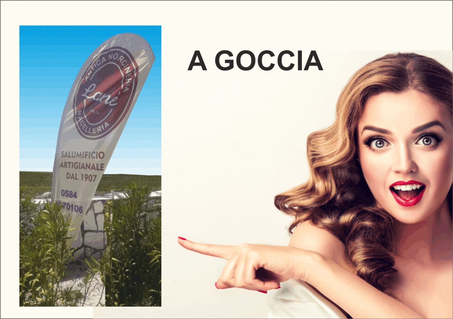 Bandiera a goccia