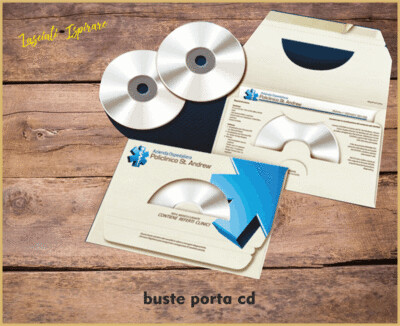 Busta porta referto con CD