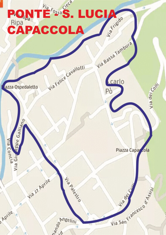 Ponte - S. Lucia - Capaccola Ponte - S. Lucia - Capaccola