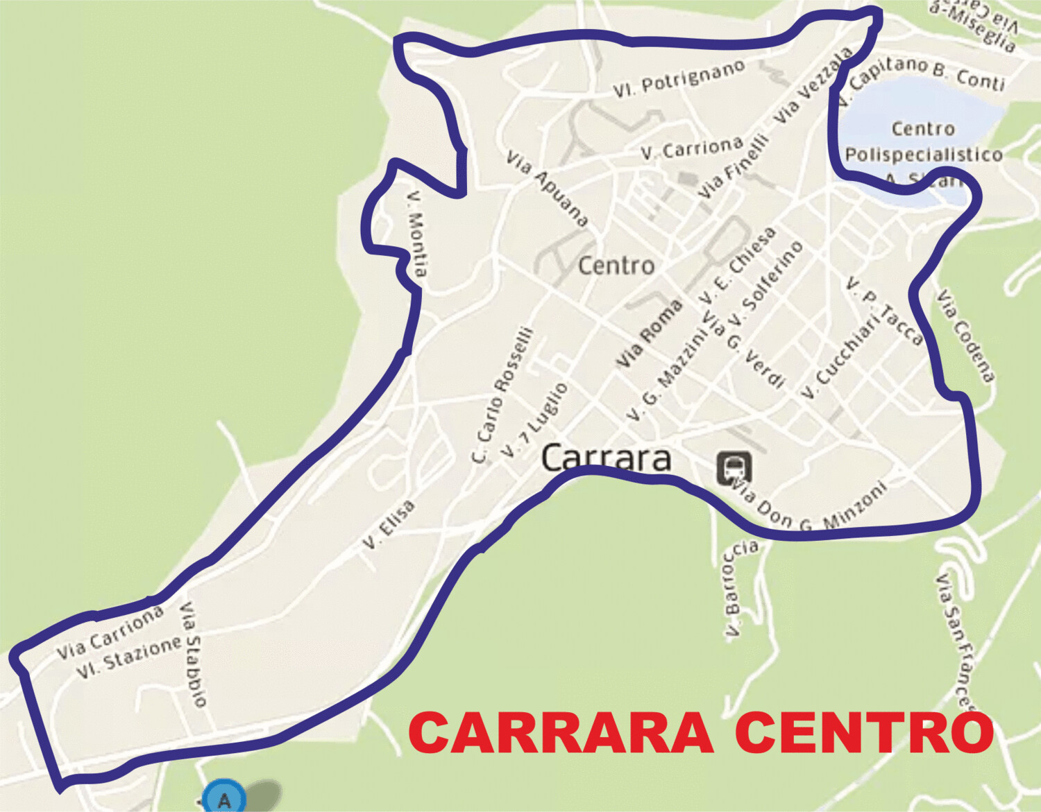 Carrara centro