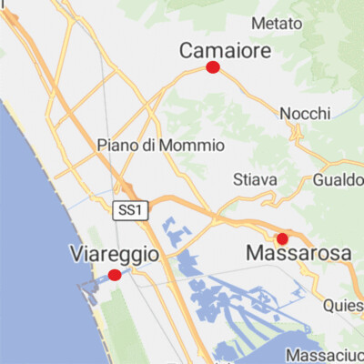 Viareggio + Camaiore + Massarosa