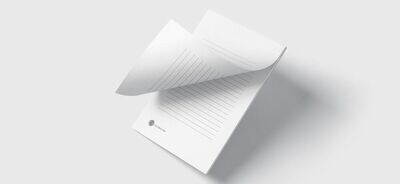 Block notes incollati