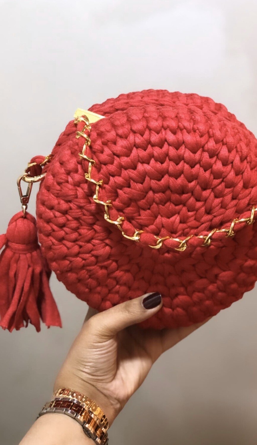 Crochet bag..