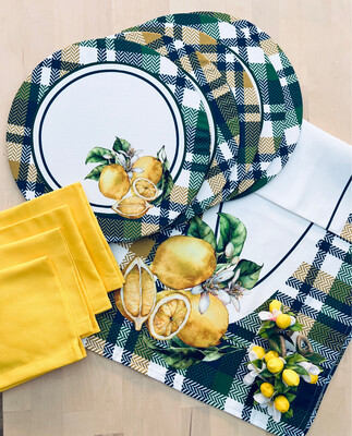 placemat 🍋 مفارش طاولة 
