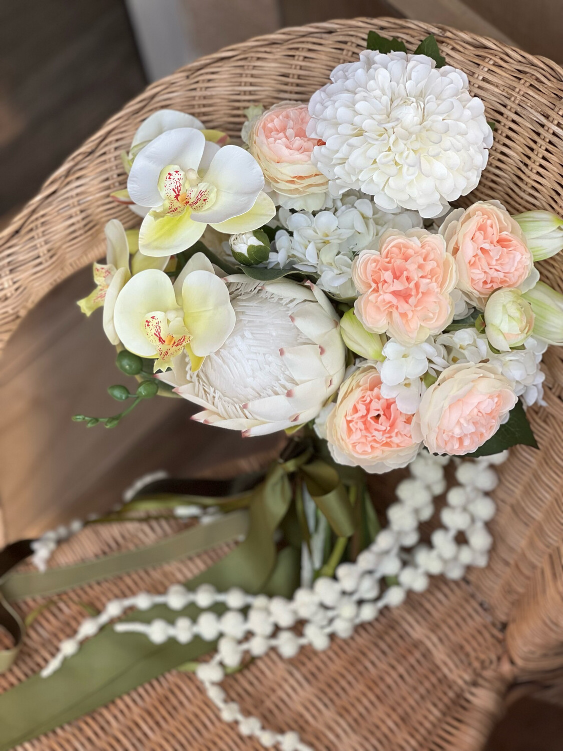 bridal bouquets artificial