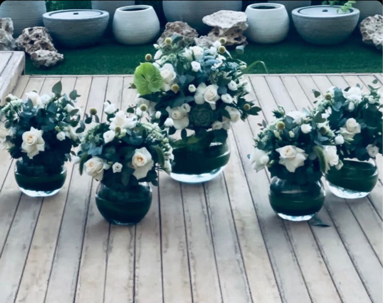 White vase
