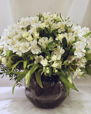 White vase