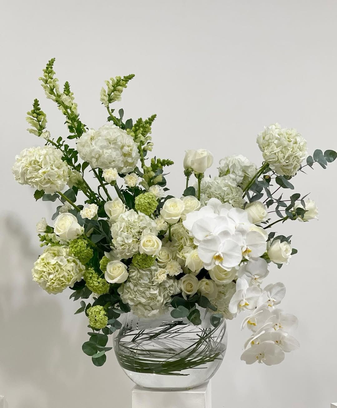 White vase big