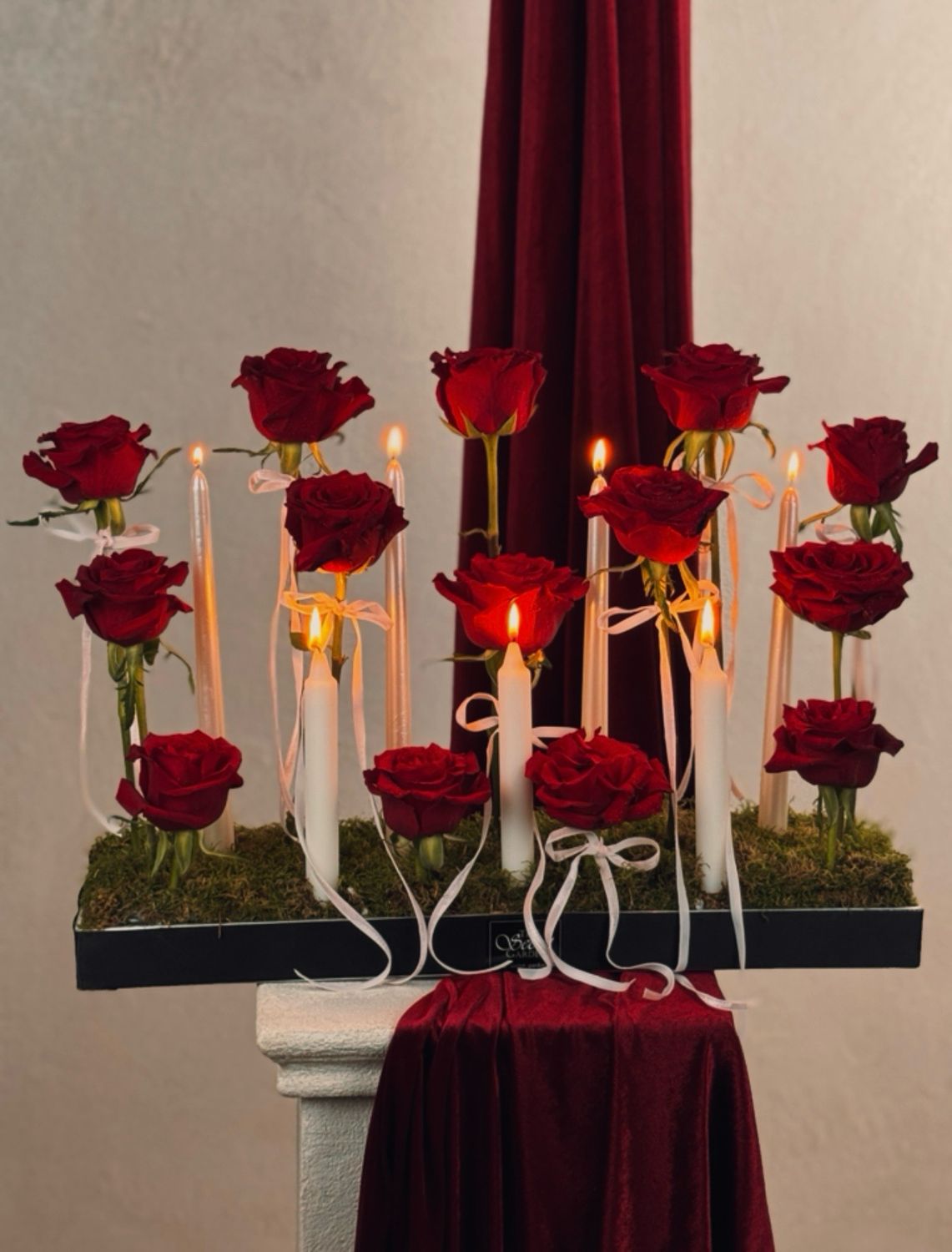 Flower with Candle