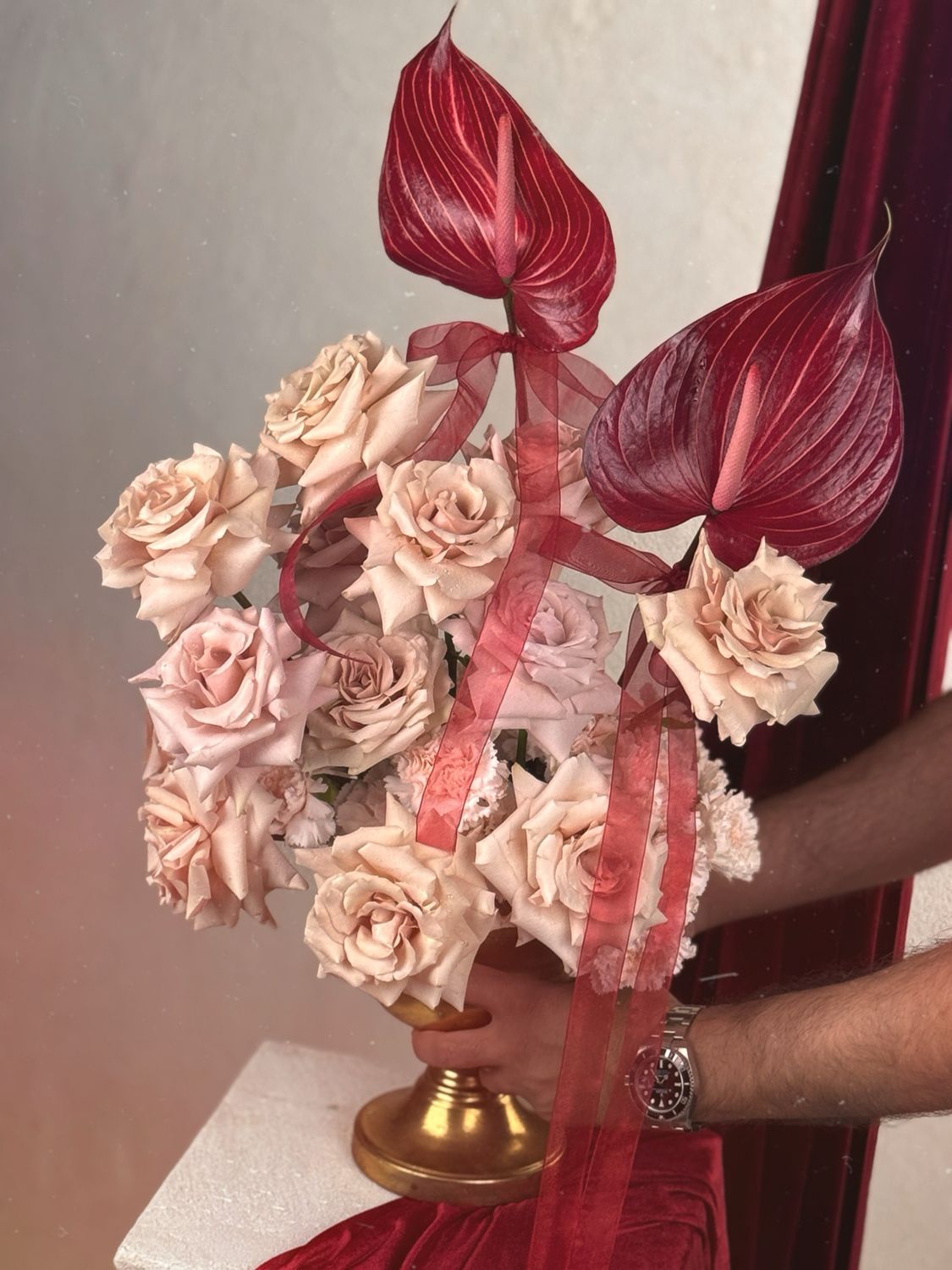 Anthurium vase 
